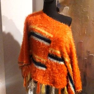 Double Zero Pancho sweater